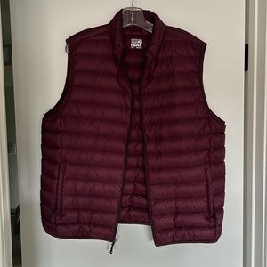 Marron Vest - Puffer Large good condition
